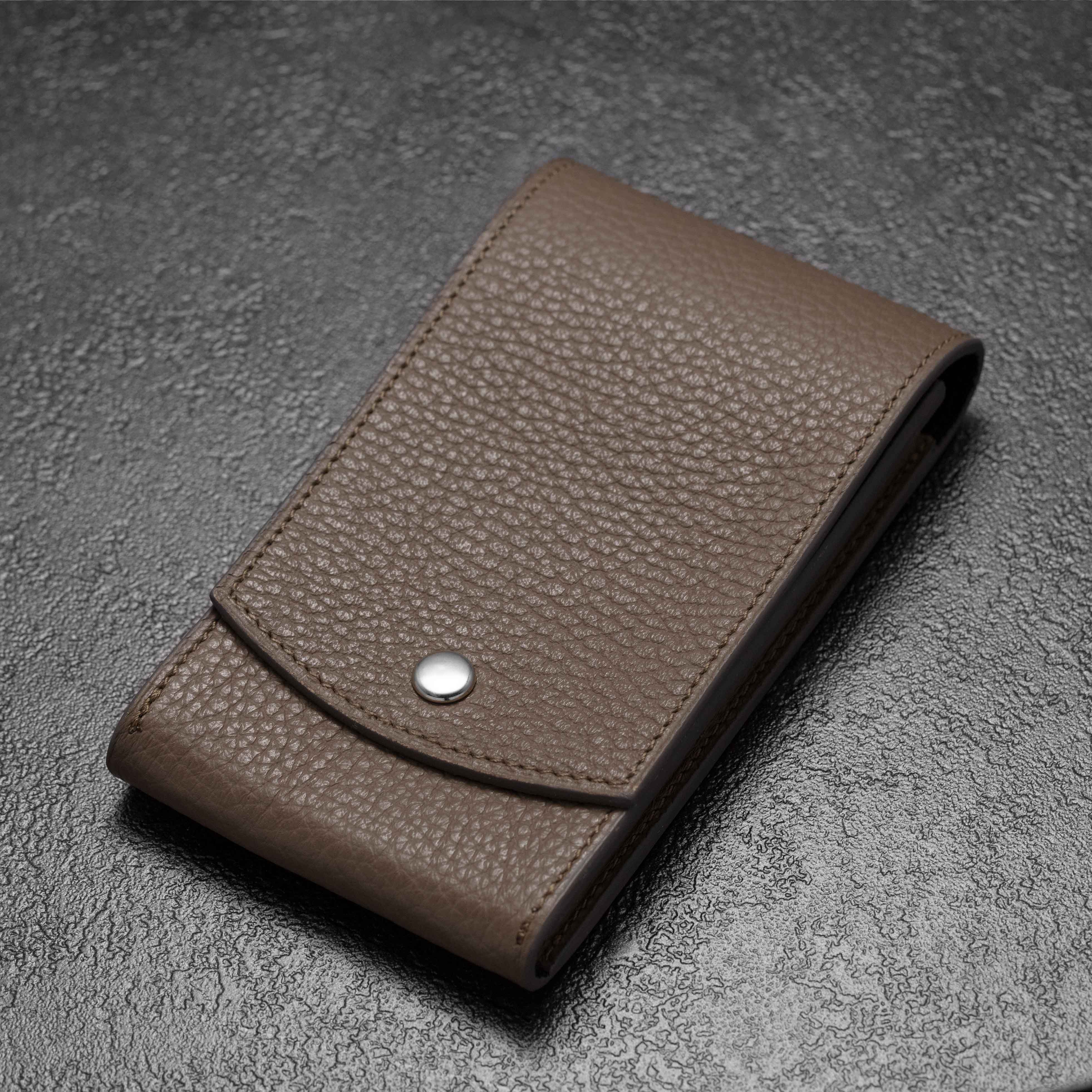 Essentials" Taupe Pouch
